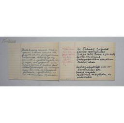 民國(guó)布面精裝版《馬克思、恩格斯關(guān)于<資本論>的通信集》與其中的手寫卡片